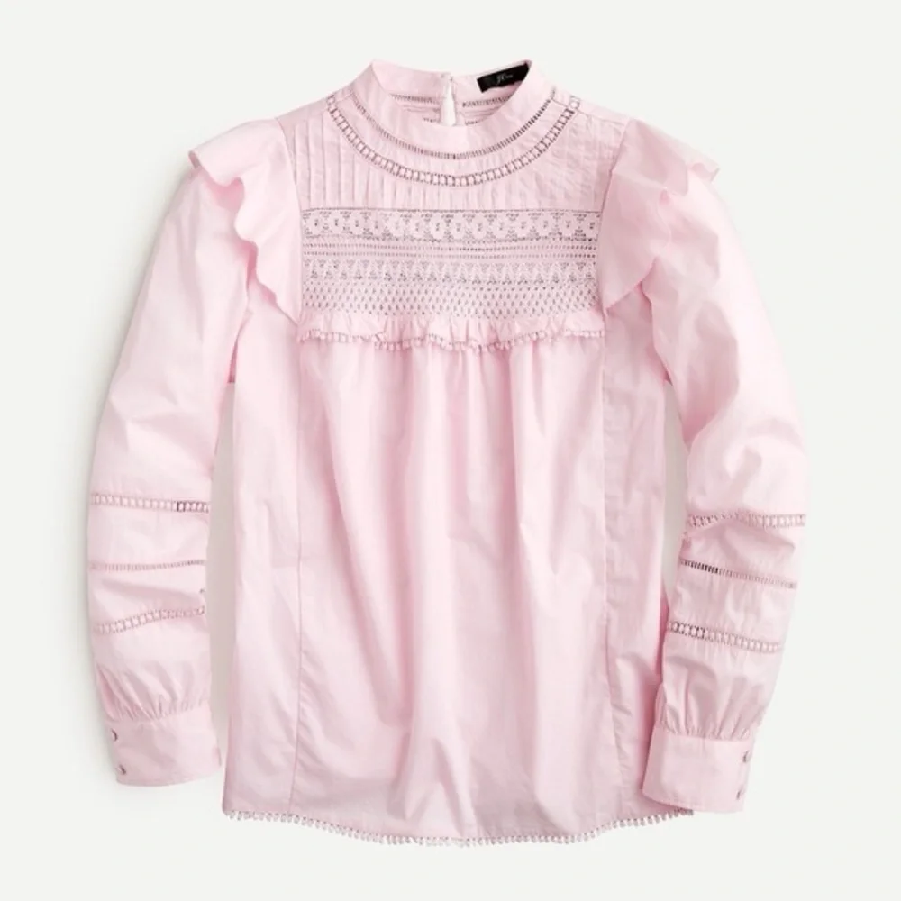 J. Crew Ruffle top - Picture 2 of 8